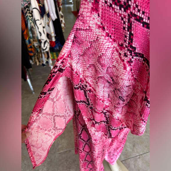 Pink snake print outfit set - Picture 3 of 8